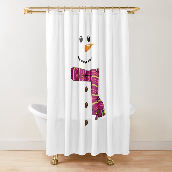 Gingerbread Christmas Wishes Shower Curtain Bathroom Accessories Light  Gingerbread Christmas Family Xmas Gingerbread Men Papa Noel 