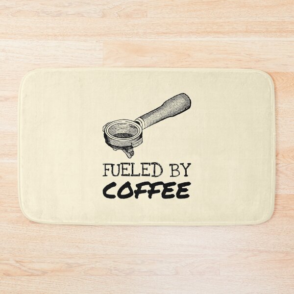 Item preview, Espresso Handle Fueled By Coffee Quote designed and sold by Telle Garcia.