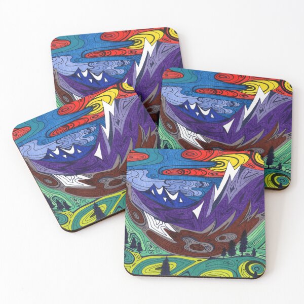 Item preview, Psychedelic Pacific Northwest designed and sold by noctua-rex.