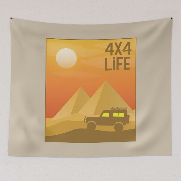 Item preview, 4x4 and the Pyramids - 4x4 Life designed and sold by pixelinga.