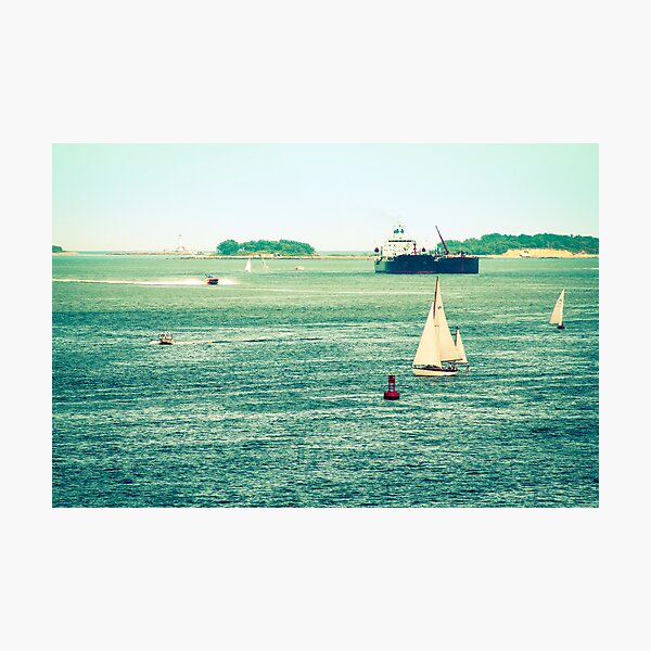 Item preview, Boston Harbor, Massachusetts designed and sold by Elizabeth Thomas Photography.