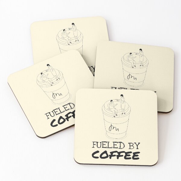 Item preview, Fresh Brew Fueled By Coffee Saying designed and sold by Telle Garcia.