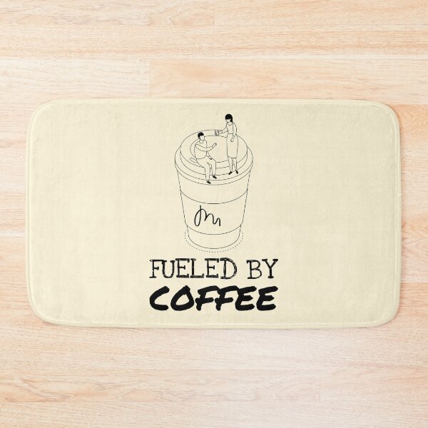 Item preview, Fresh Brew Fueled By Coffee Saying designed and sold by Telle Garcia.