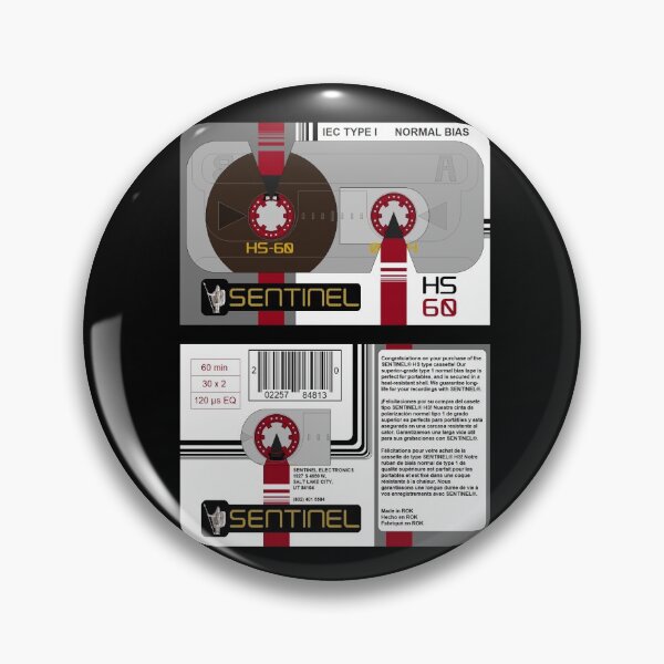 Artikelvorschau, Sentinel HS60 Typ 1 Kassette (Vorder- und Rückseite) entworfen und verkauft von B-96-J.