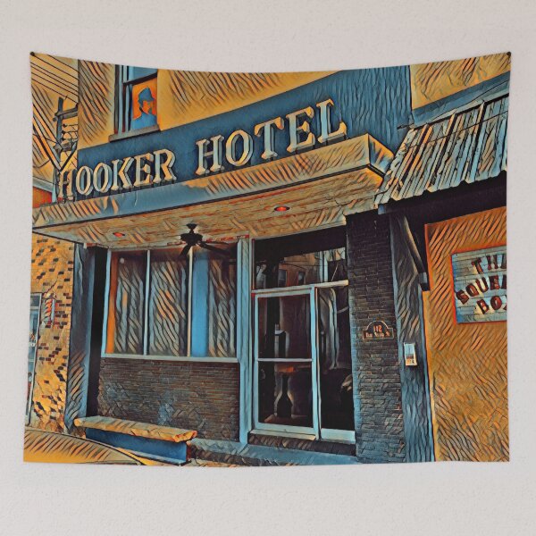 Item preview, Hooker Hotel, Clarksdale, Mississippi, USA designed and sold by area51elvis.