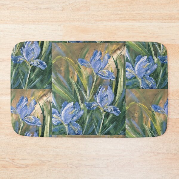 Item preview, Dream Will Never Die – Blue Irises By HSIN LIN designed and sold by HSINLIN.