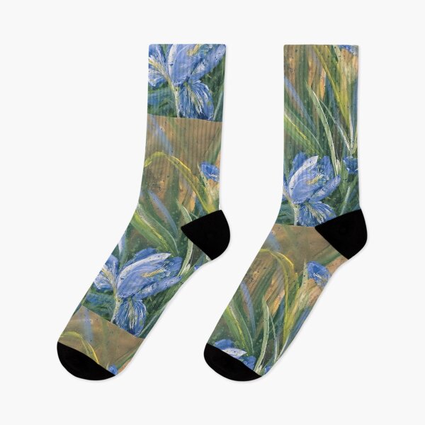 Item preview, Dream Will Never Die – Blue Irises By HSIN LIN designed and sold by HSINLIN.
