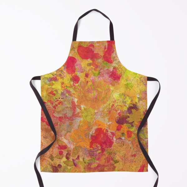 Item preview, Abstract art in orange and red designed and sold by Sue Zipkin.