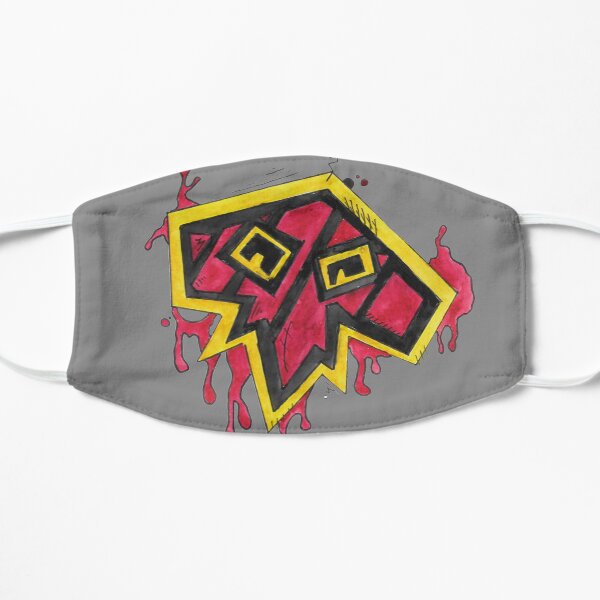 Schamanen-Splatter Flache Maske