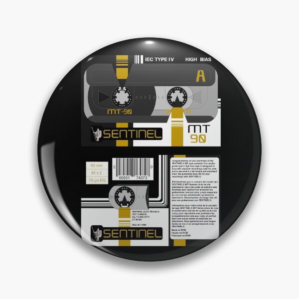 Item preview, Sentinel MT90 type 4 cassette (front and back) designed and sold by B-96-J.