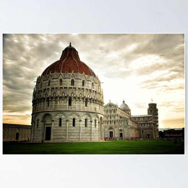 Item preview, The Church and the Leaning Tower of Pisa designed and sold by David J Baster.