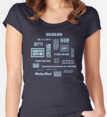 Little Britain - Britainisms Women's Fitted Scoop T-Shirt
