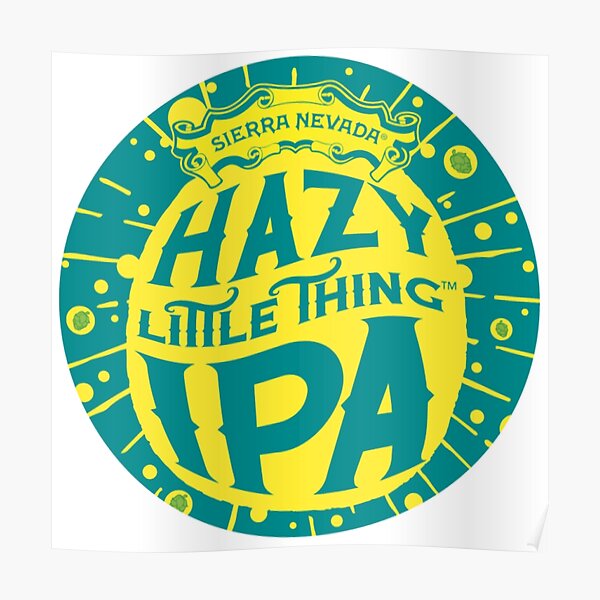 Logotipo nebuloso de IPA Póster