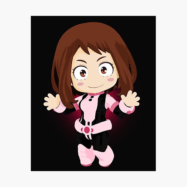 Kawaii Ochako Uraraka, Boku no Hero, Uravity Photographic Print