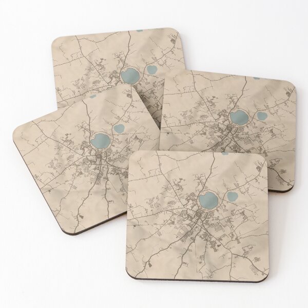 Item preview, Mapa sepia de la ciudad de San Pablo designed and sold by CPTVDesign.