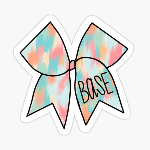 1 Bow Decal, Cute Bow Sticker, Hairbow Decal, Hairbow, Cheerleading  Stickers, Hair Bow, Sticker, Decals, Cheerleader Decal, Stickers 