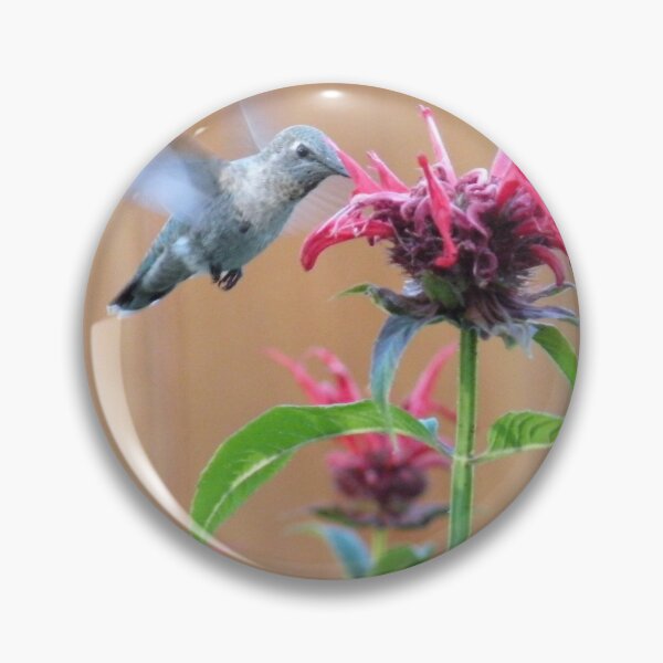 Item preview, The Hummingbird and the Bee Balm designed and sold by Martha Sherman.