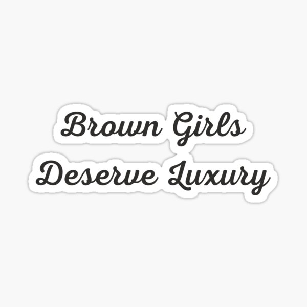 We Deserve Sticker