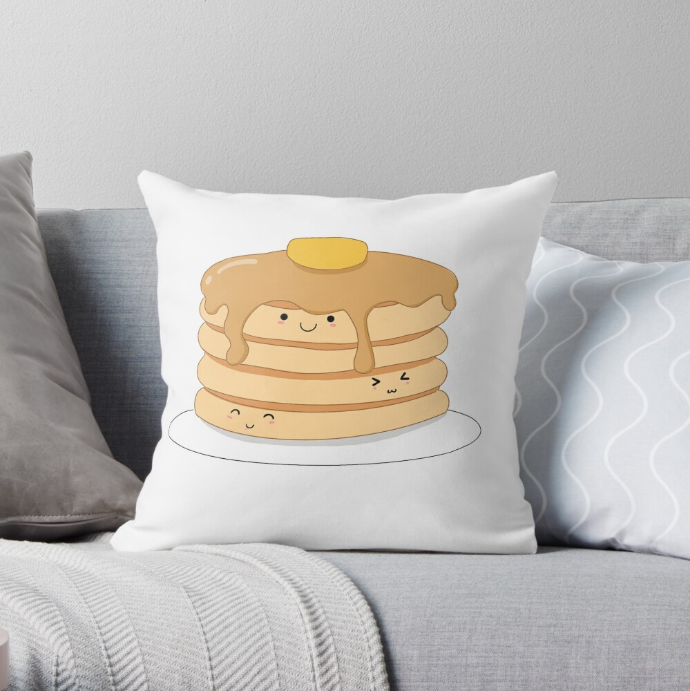 Pancake Lover Gifts & Accessories The Best Make Pancakes Grandpa Throw  Pillow, 16x16, Multicolor