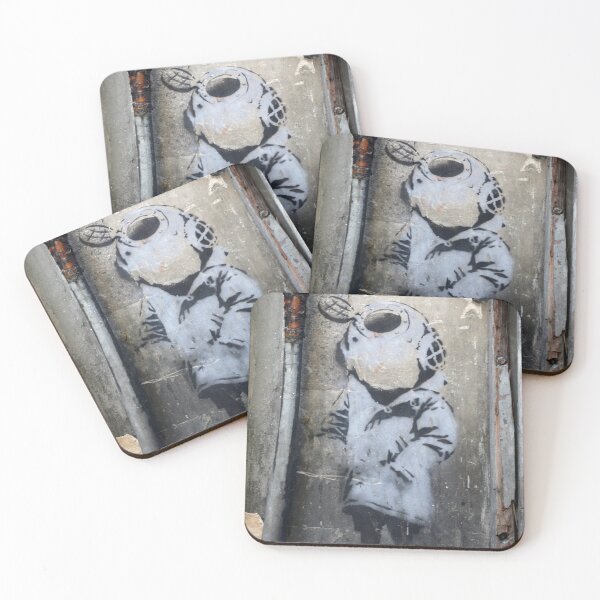 Item preview, Little Diver, Banksy designed and sold by ManwithaCamera.