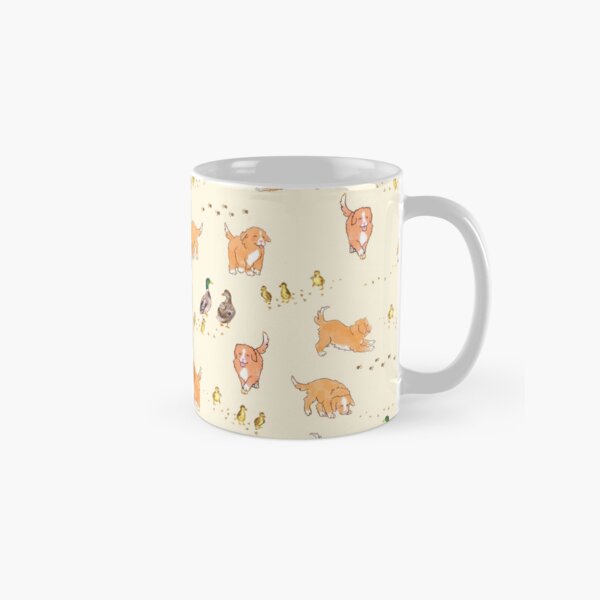 Chiots et canetons Toller - Crème Mug classique