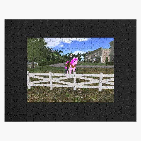 Pinkie Pie Jigsaw Puzzles Redbubble - pinkie pie metal logo transparent pink roblox