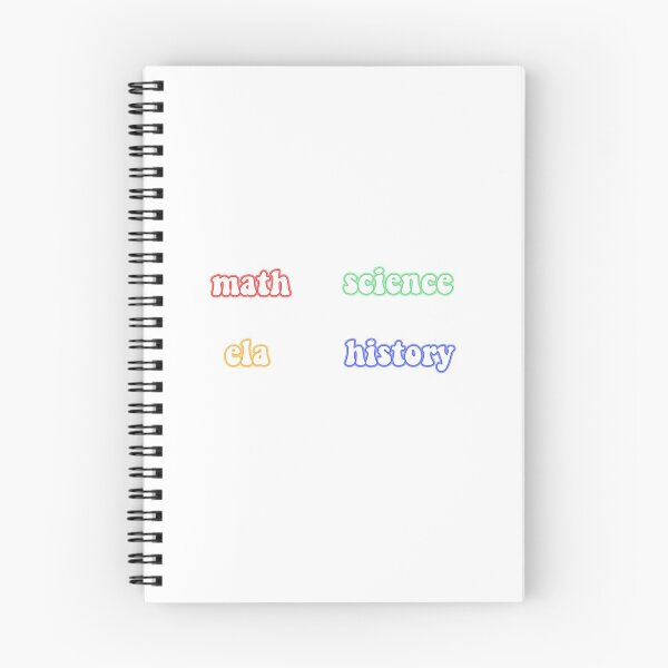 Item preview, school subjects designed and sold by cut3stick3rs.