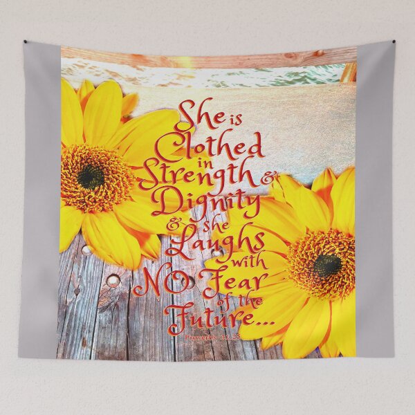 Item preview, She is Clothed in Strength & Dignity designed and sold by IgniteWithin.