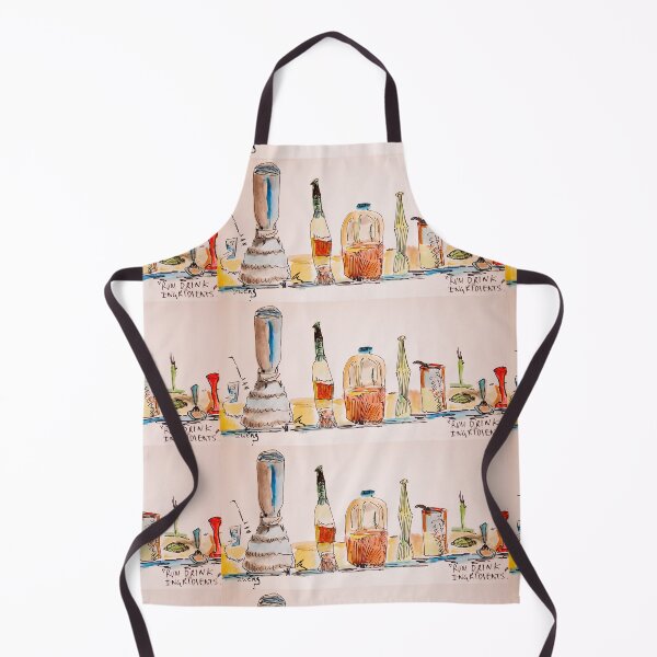 Item preview, Rum Drinks! Watercolor Hand-Drawing by Zweng Art designed and sold by Zweng at Home.