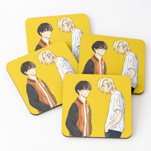 Item preview, Ash Lynx and Eiji Okumura Smiling designed and sold by Sophprano.