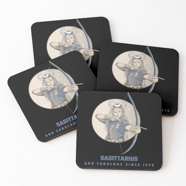 Item preview, Sagittarius and fabulous since 1970 Zodiac astrology designed and sold by BlueRoseHeart.