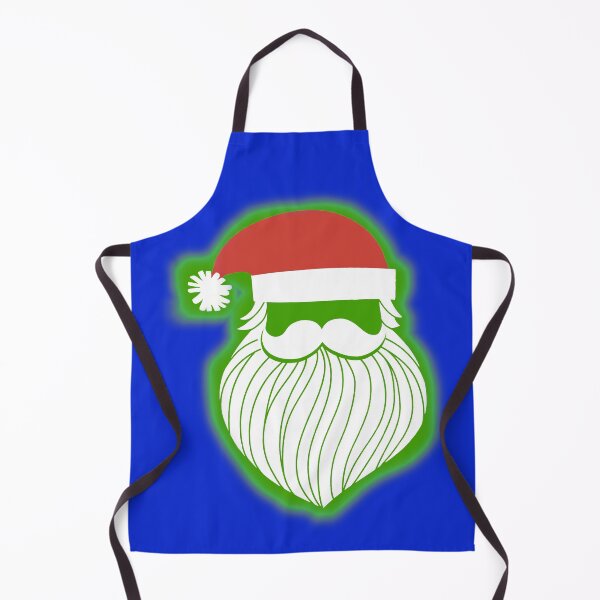 Item preview, Hipster Santa Face, Cool Christmas Silhouette designed and sold by Holiday-Art.
