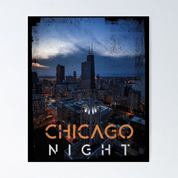 Item preview, Chicago Night designed and sold by designbychow.
