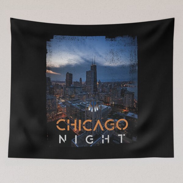 Item preview, Chicago Night designed and sold by designbychow.