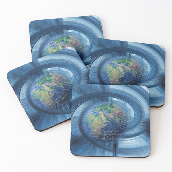 Item preview, WORLD WITH ABSTRACT BACKGROUND designed and sold by morrismorgan.