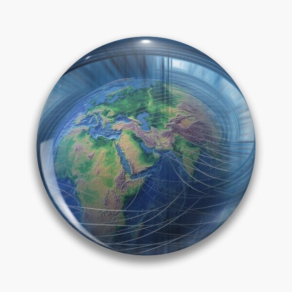 Item preview, WORLD WITH ABSTRACT BACKGROUND designed and sold by morrismorgan.