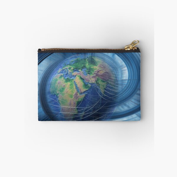 Item preview, WORLD WITH ABSTRACT BACKGROUND designed and sold by morrismorgan.