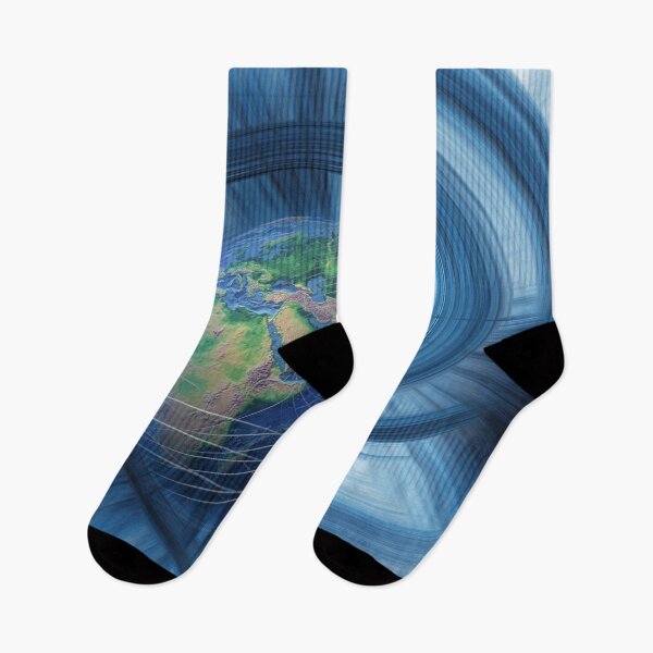 Item preview, WORLD WITH ABSTRACT BACKGROUND designed and sold by morrismorgan.