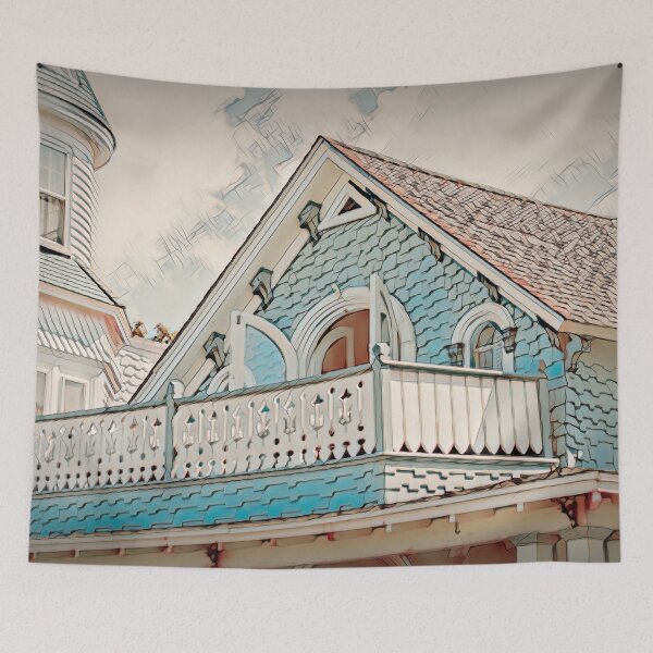 Item preview, Gingerbread House, Martha's vineyard designed and sold by Marlene Watson-Hall.