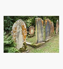 gravestones Photographic Print