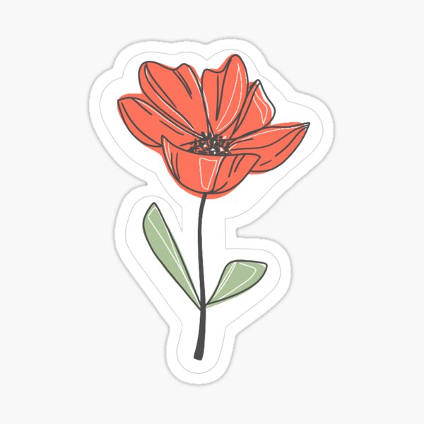 Item preview, Poppy - Red designed and sold by mariatza.