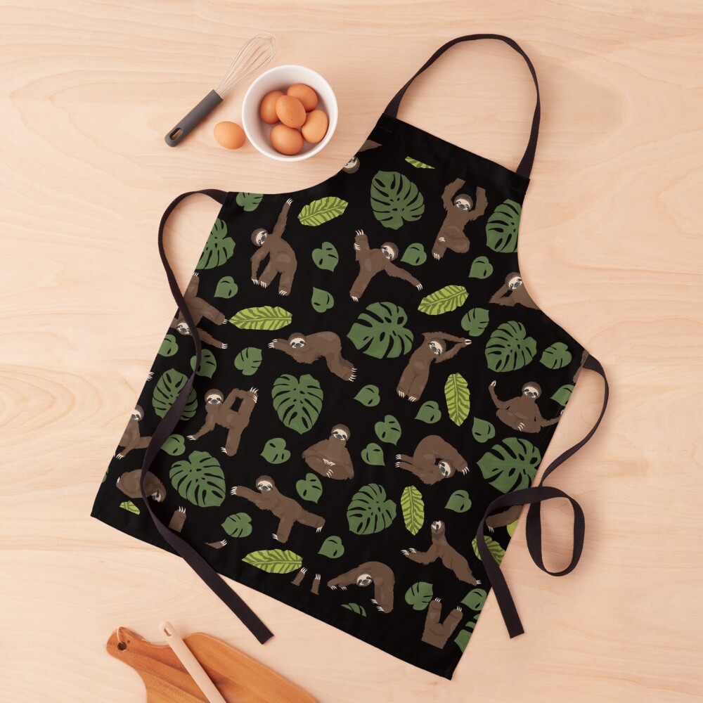 Sloth Fitness Lover Apron