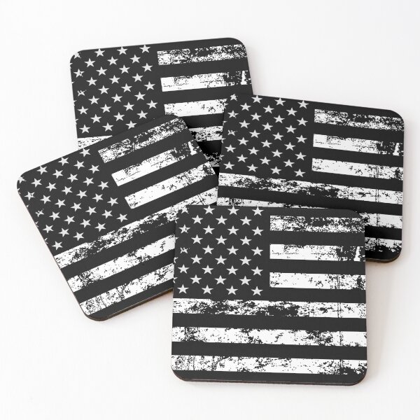 Item preview, United States of America Black Flag designed and sold by multiplicitymap.