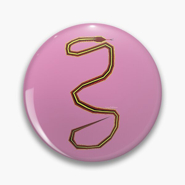 Item preview, Geometric Garter Snake without background designed and sold by Caseymakesart.