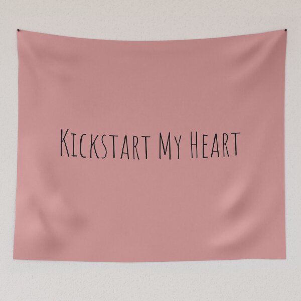 Item preview, "kickstart my heart" designed and sold by Feel-GoodPrints.