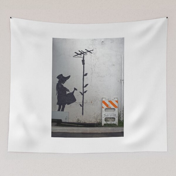 Item preview, Banksy Beanstalk Aerial designed and sold by ManwithaCamera.