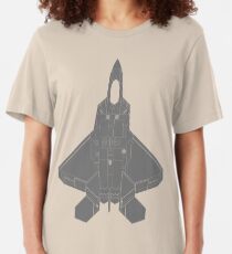 Lockheed Martin F-22 Raptor Slim Fit T-Shirt