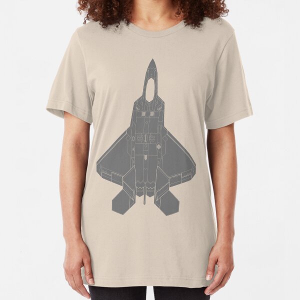 Lockheed Martin F-22 Raptor Slim Fit T-Shirt