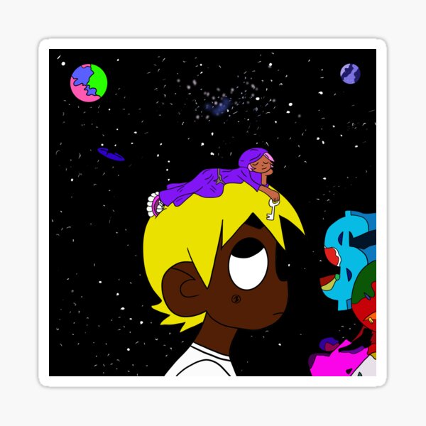 LUV VS the world 2 album cover Sticker