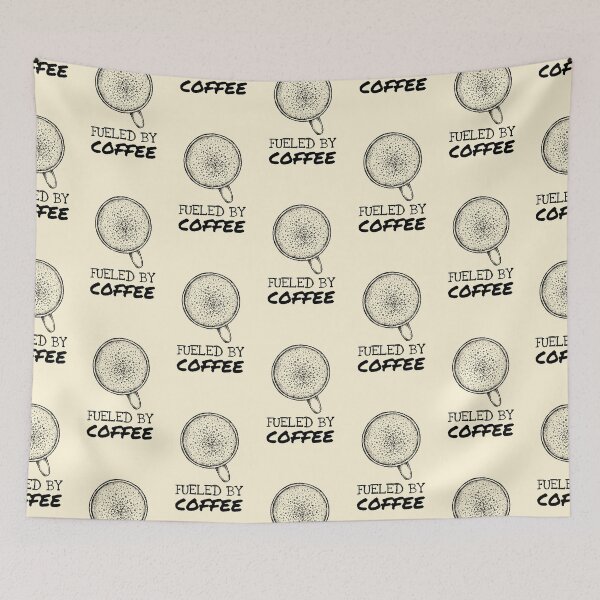 Item preview, Milky Fueled By Coffee Saying designed and sold by Telle Garcia.